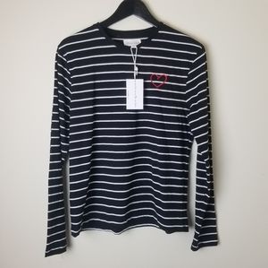 NWT Isa & Ella long sleeve stripped shirt